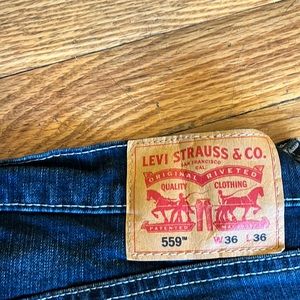 Levi’s 559 jeans 36x36